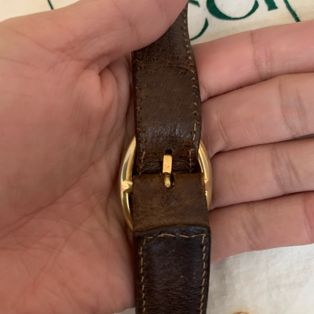 Rare !!! 🔥🔥 Gucci Horsebit Monogram GG shoulder bag - Picture 11 of 15
